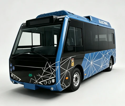 Electric City Bus 6m mini bus shuttle bus